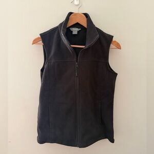 Black Fleece Vest
